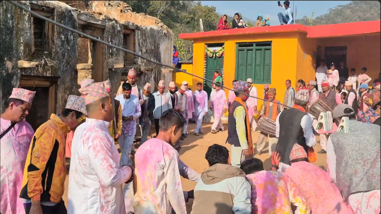 Thapala Holi: The Origin of Holi in the Historic Doti Kingdom | Dadeldhura Holi